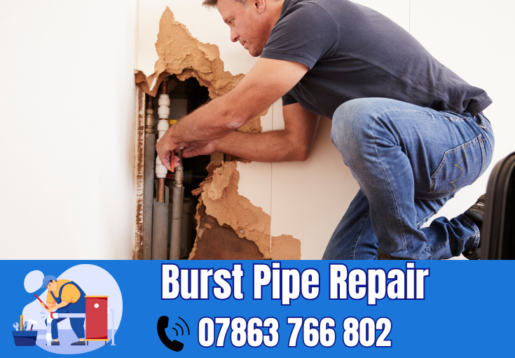 burst pipe repair Warrington